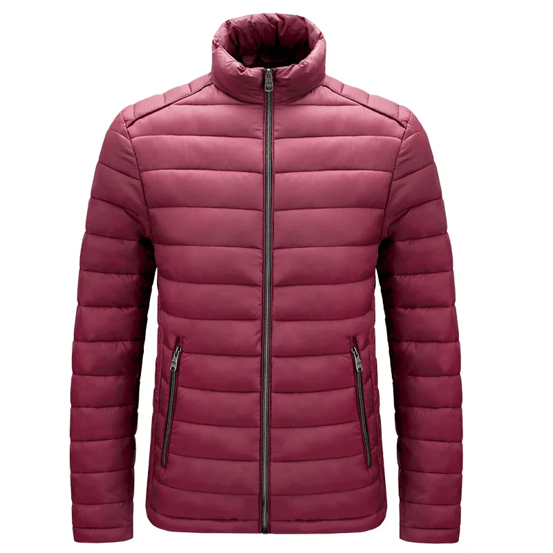 Autumn Winter New Men's Parkas Fashion Warm Stand Collar Jackets Parkas Coat Men Casual Windproof Parka Slim Outwear Man 6XL