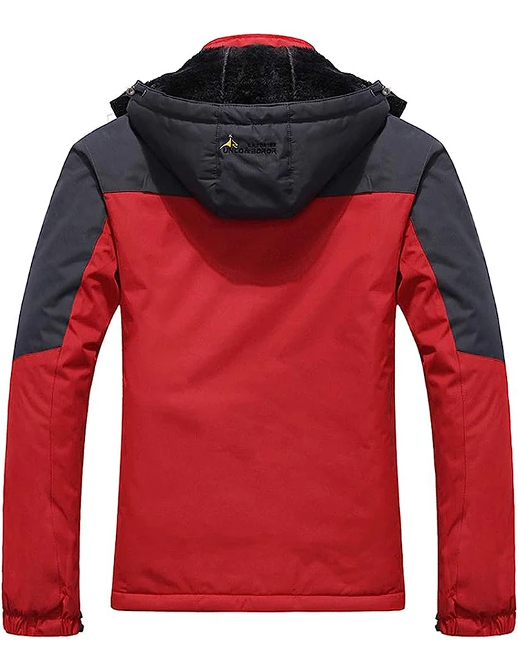 Male Windbreaker Ski Jackets Men's Winter Parkas Outdoor Jacket Thicken Fleece Quality Warm Waterproof Climb Men Thick Coat