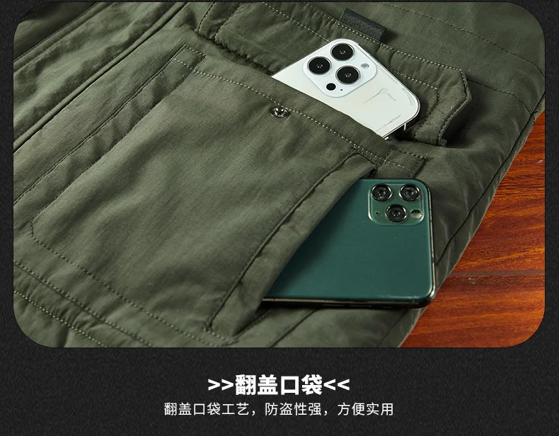 Fashion Winter Parka Military Men Thicken Hooded Coats Casual Warm Windbreaker Male Military Winter Jackets Outerwear Clothing
