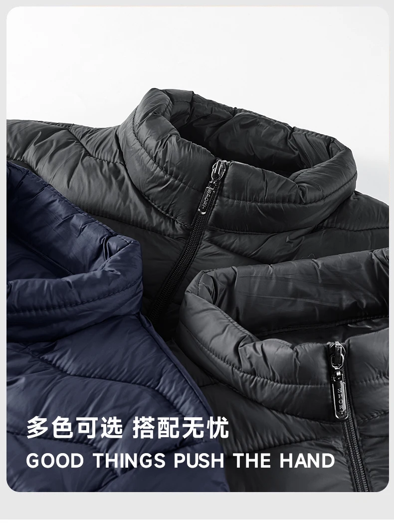 Men Warm Down Parkas Male Autumn Winter New Windproof Thick Jacket Coat Mens Fashion Slim Outwear Men Classic Casual Down Parka
