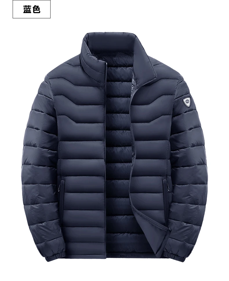 Men Warm Down Parkas Male Autumn Winter New Windproof Thick Jacket Coat Mens Fashion Slim Outwear Men Classic Casual Down Parka