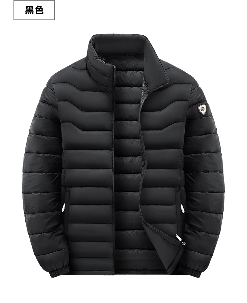 Men Warm Down Parkas Male Autumn Winter New Windproof Thick Jacket Coat Mens Fashion Slim Outwear Men Classic Casual Down Parka
