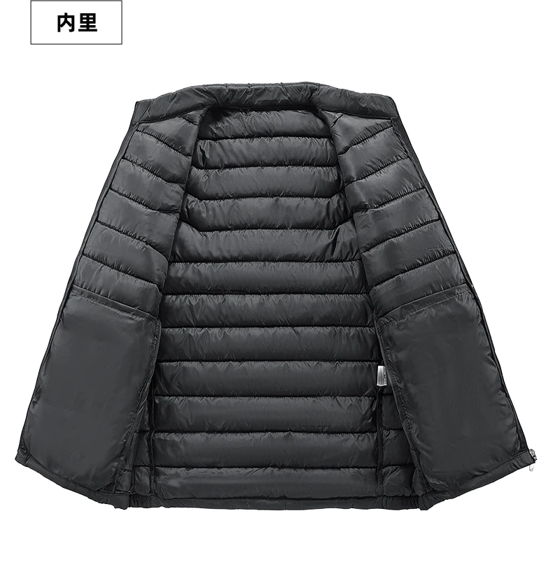 Men Warm Down Parkas Male Autumn Winter New Windproof Thick Jacket Coat Mens Fashion Slim Outwear Men Classic Casual Down Parka