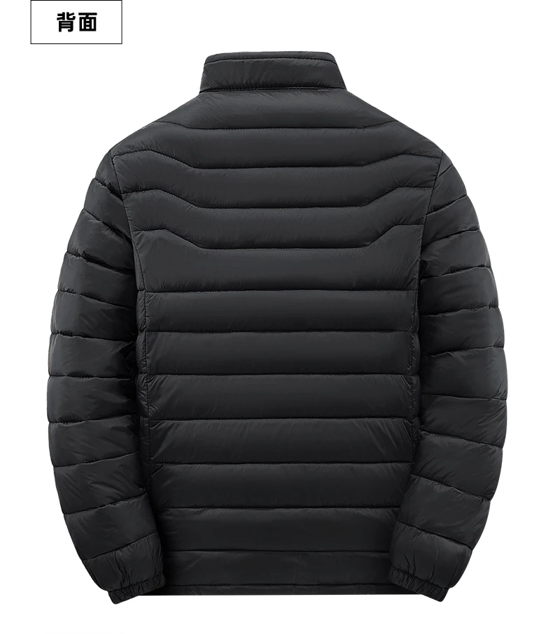 Men Warm Down Parkas Male Autumn Winter New Windproof Thick Jacket Coat Mens Fashion Slim Outwear Men Classic Casual Down Parka