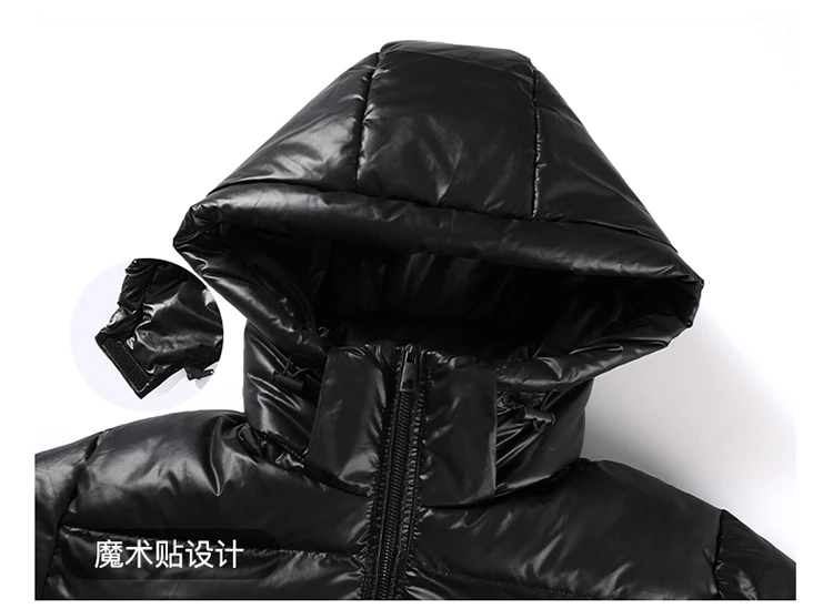 New Brand Male Parkas Plus Size Fashion Man Jacket and Coat Men Thick Winter Jacket Warm Wool Liner Windproof 4XL Hooded jacket