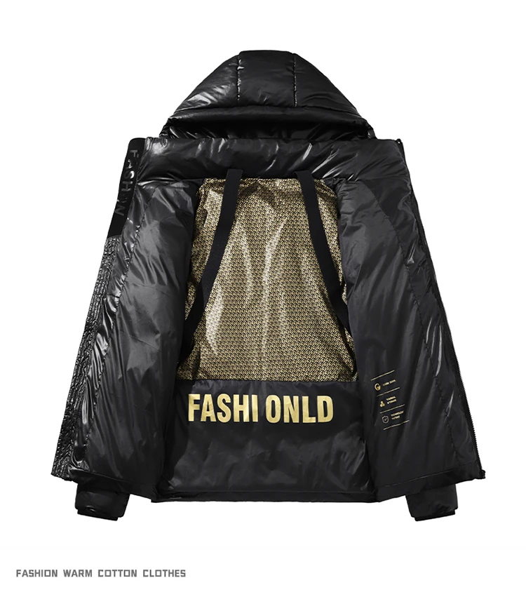 New Brand Male Parkas Plus Size Fashion Man Jacket and Coat Men Thick Winter Jacket Warm Wool Liner Windproof 4XL Hooded jacket