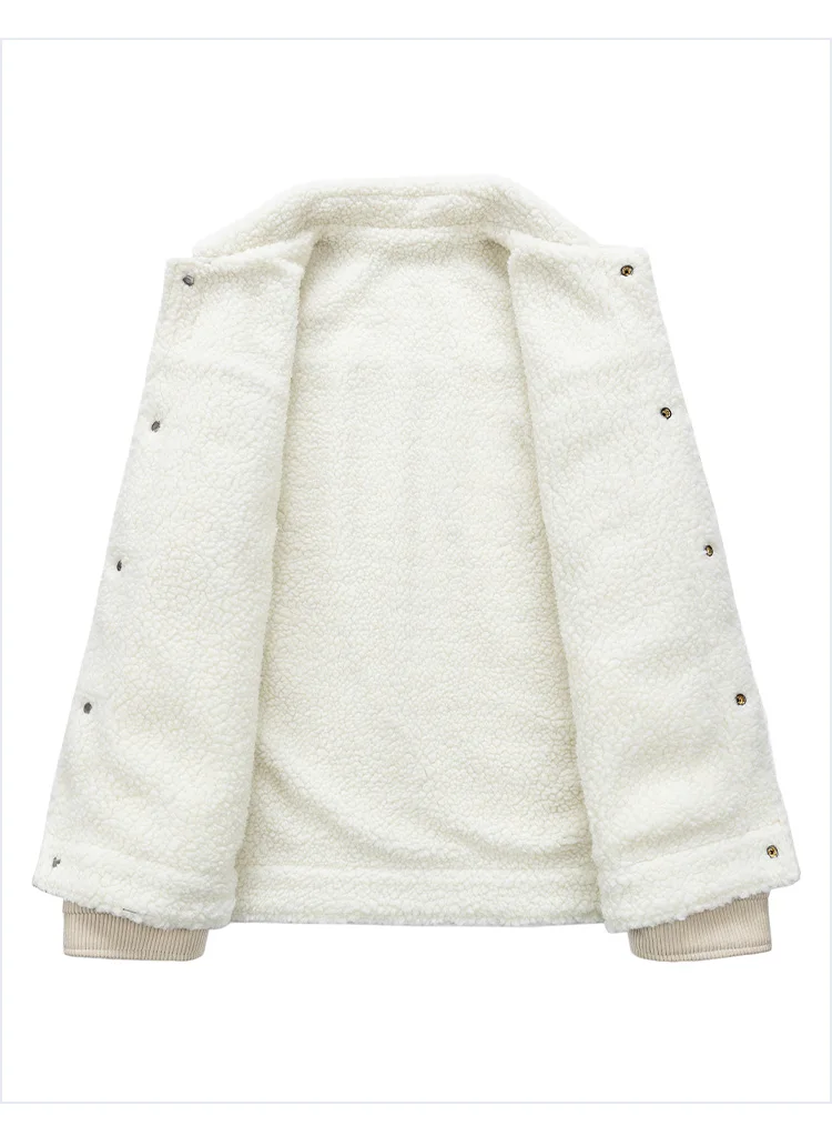 Men's Jackets and Coats Fashion Warm Corduroy Thick Coats 2026 Winter Fashion Men's Coats Down Jackets Men's Cotton Clothing