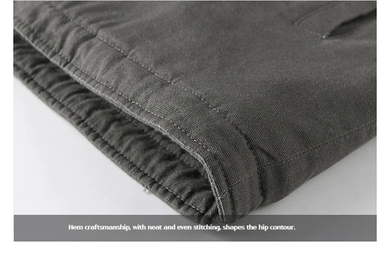 Cold Weather Outdoor Thickened Windproof Warm Men's Cotton Padded Jacket Hooded Streetwear Fashion Casual Parka Winter Coat
