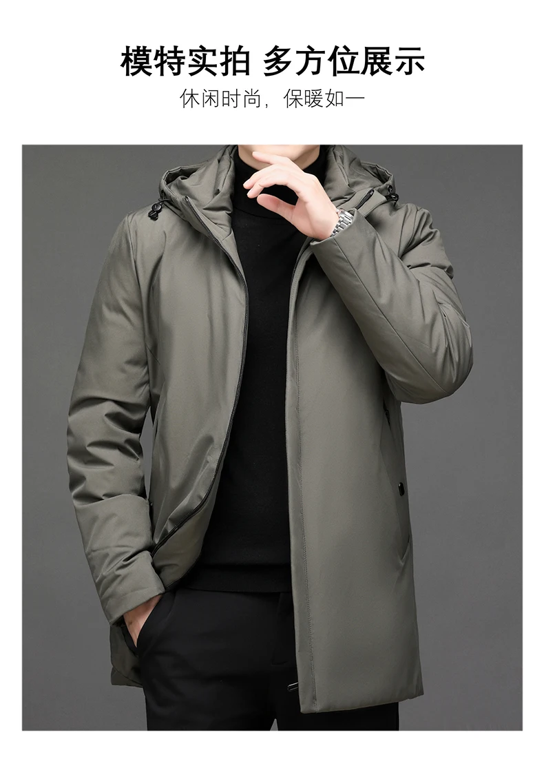 2026 new arrival winter jacket fashion Parka coat men thick warm mens classic windproof male mens fashion Parkas full size M-4XL