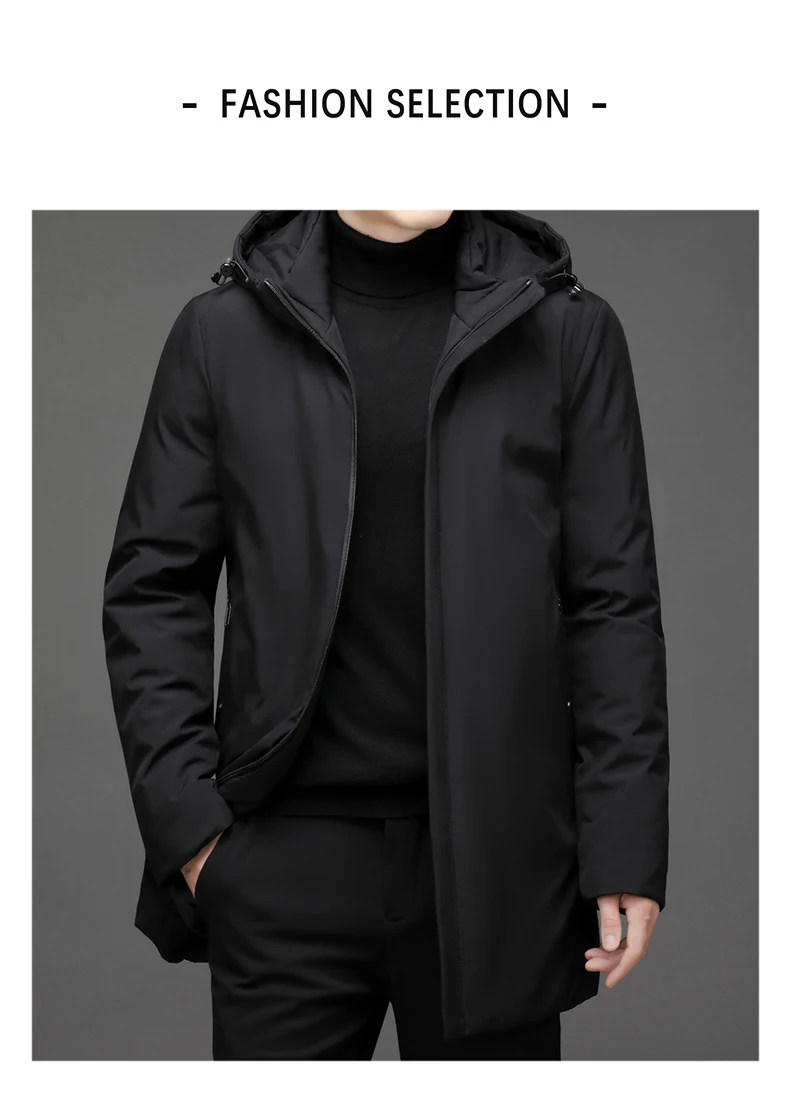 2026 new arrival winter jacket fashion Parka coat men thick warm mens classic windproof male mens fashion Parkas full size M-4XL