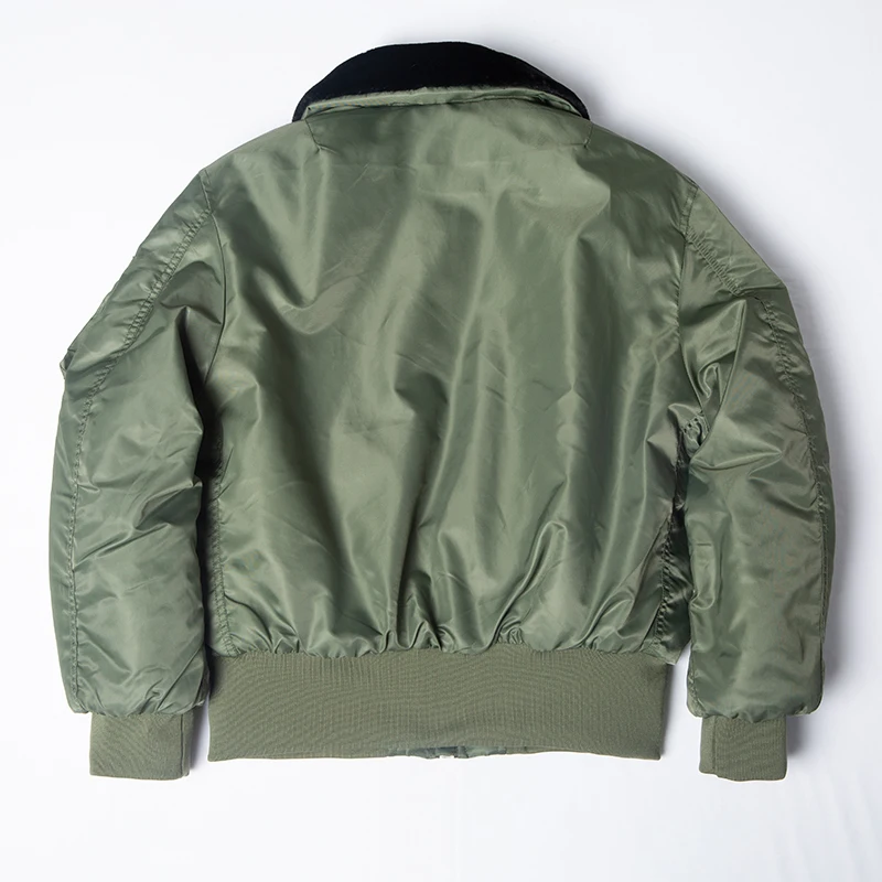 Male Fur Collar Winter Thick Parkas Men Aviator Jacket Flight Jacket Men's Bomber Jackets Detachable Fur Collar Cotton Parkas
