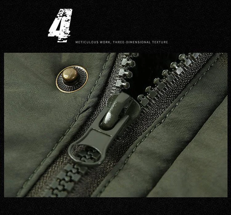 Men's Winter Tactial Jacket Fleece Lined Outdoor Parka Coat Hooded Windbreaker Military Thick Warm Outerwear Multi-pocket Parkas