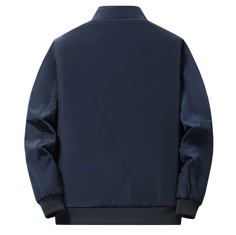 Men Windbreaker Streetwear Winter Fleece Jackets Plus Size 6XL 7XL 8XL Thicken Warm Varsity Jacket Coat For Men Parkas Overcoats