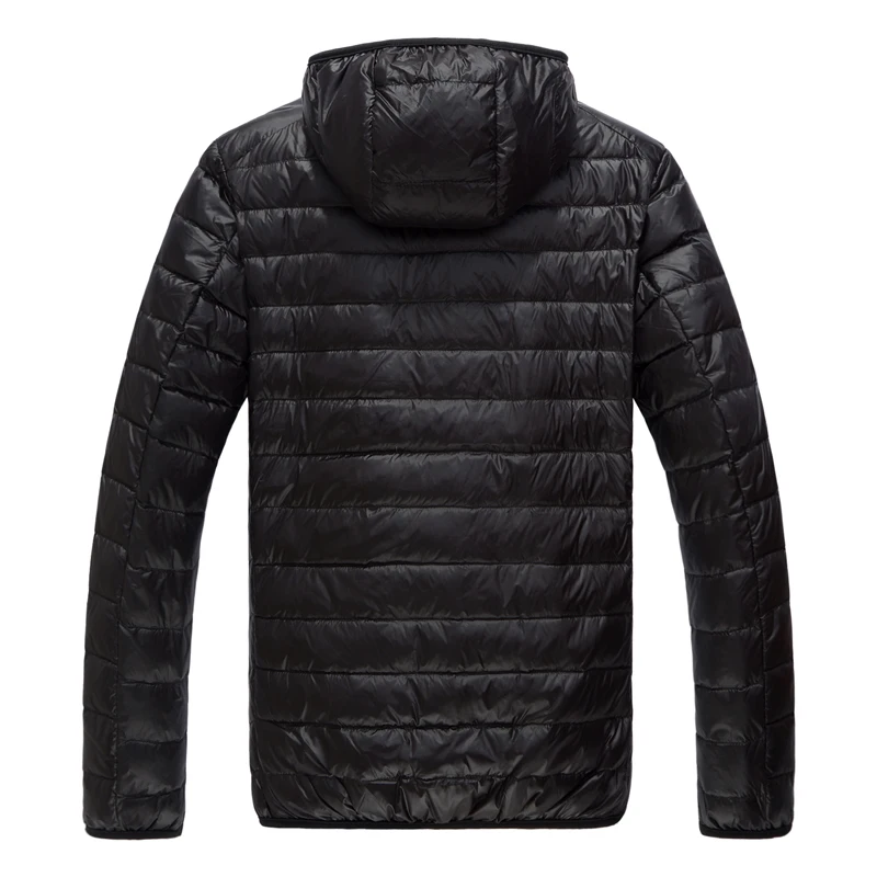 2026 Royal Blue Hooded Parkas Men's Zipper Control Winter Jacket Fashion Hot Sale Jaqueta Plus Size S-5XL Lightweight Warm Coats