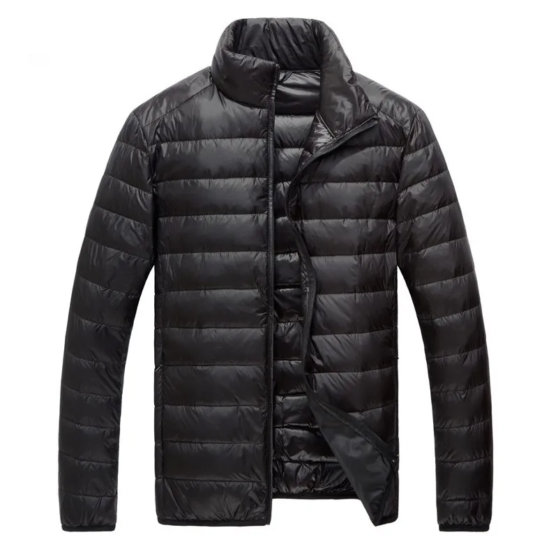 2026 Royal Blue Hooded Parkas Men's Zipper Control Winter Jacket Fashion Hot Sale Jaqueta Plus Size S-5XL Lightweight Warm Coats