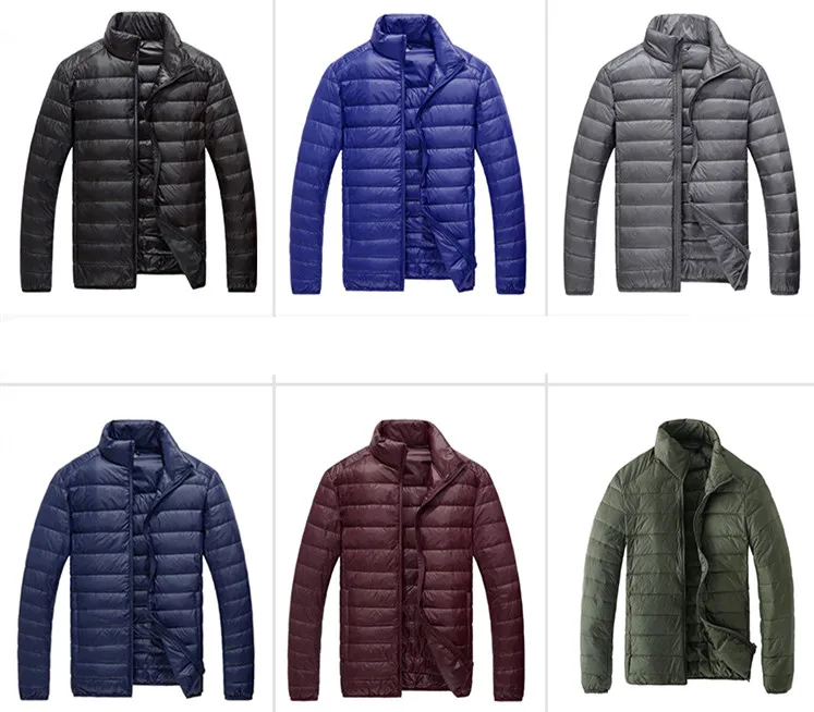 2026 Royal Blue Hooded Parkas Men's Zipper Control Winter Jacket Fashion Hot Sale Jaqueta Plus Size S-5XL Lightweight Warm Coats
