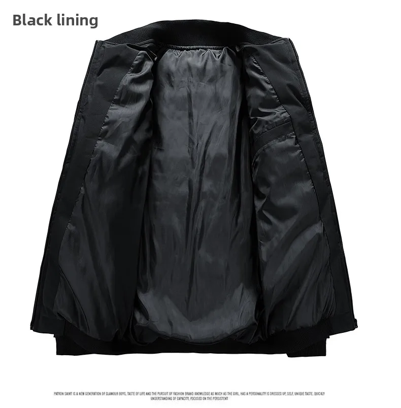New Men's Outdoor Fashion Trend Windproof Warm Cotton Clothes Comfortable Versatile Breathable Sports Leisure Collar Jacket