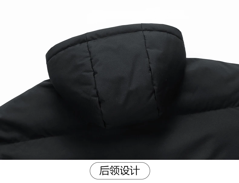 Autumn Hooded Casual Brand Windproof Outwear Hat Parkas New Winter Jacket Male Men Warm Waterproof Parkas Jacket Coat Mens