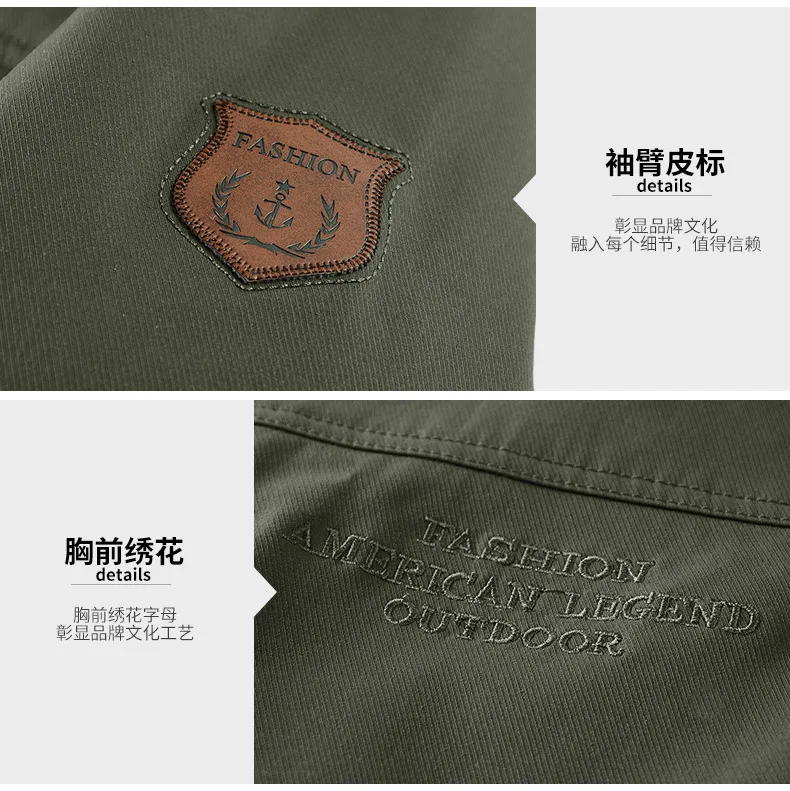 Men's Casual Lapel Jacket 2025 Autumn/Winter Thickened Washed Cotton Fleece Fashionable Men's Coat