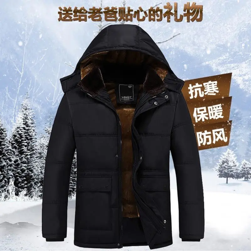 Men's Fashion Windbreaker Parka Overcoat Streetwear Autumn Winter Coat Windproof Casual Warm Hombre New Male Jacket Outdoors