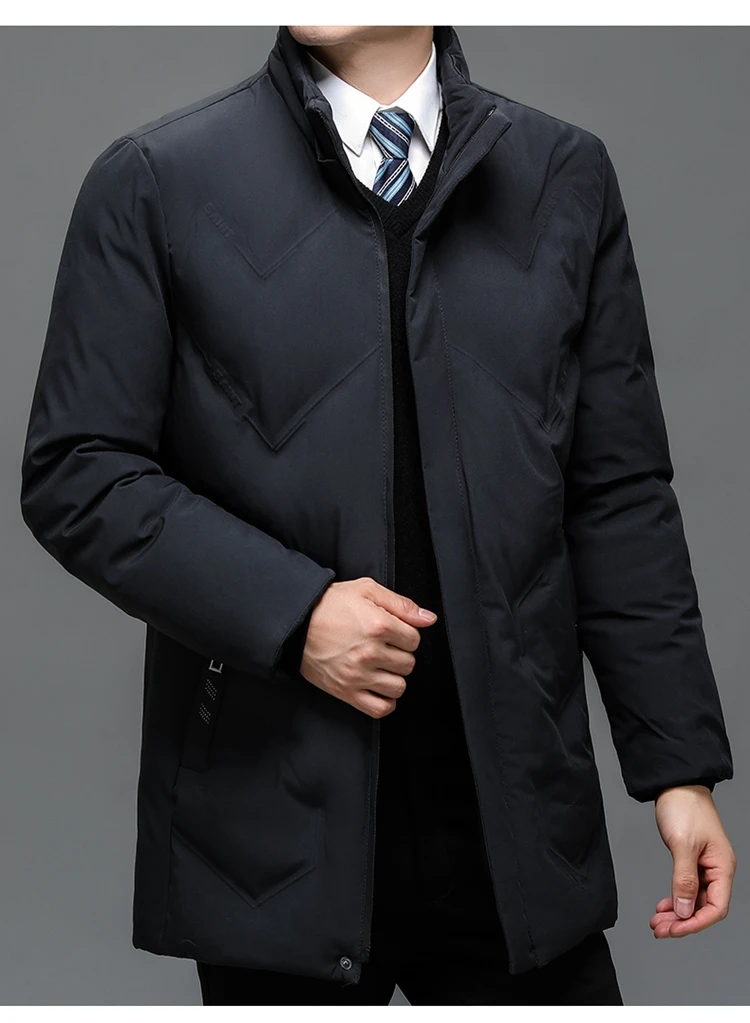 New Brand Hooded Casual Fashion Long Thicken Outwear Parkas Jacket Men Winter Windbreaker Coats Men Clothing High Quality parkas