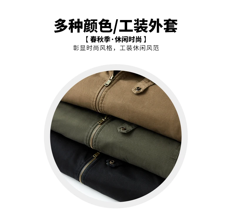 Parkas Men Autumn Winter Thickened Warm Windbreaker Retro Men's Cotton Jacket Autumn Winter Plus Velvet Fashion Casual Male Coat