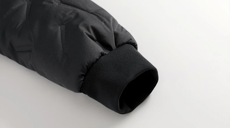 Men's Hooded Parka Casual Coats for Men Autumn Winter Warm Windproof Padded Jacket Outdoor Skiing Fleece Lining Parkas Male