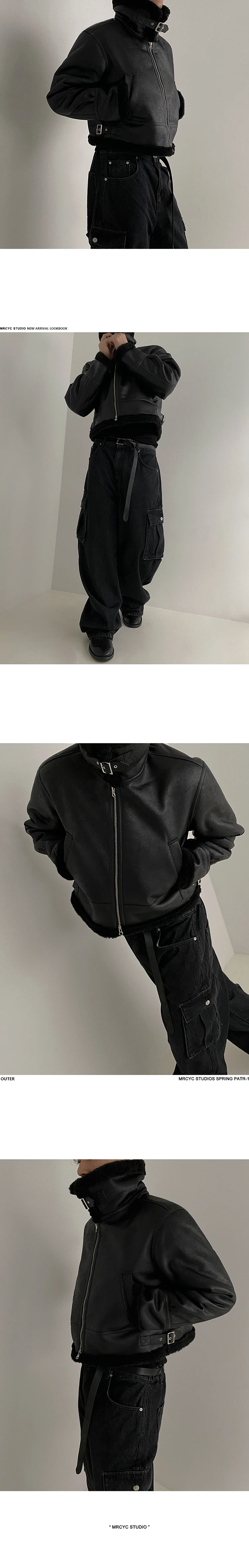 IEFB Leather Cotton Coat For Men's Winter Korean Style Loose Lamb Suede Motorcycle Pu Padded Jacket Trend Male Spring New 9C3184