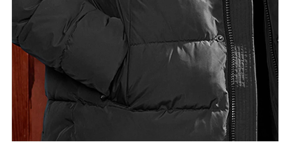ICEbear 2024 Men's Winter Jacket with Zipper Filling Regular Fashion Padded Men's jackets MWD4287I