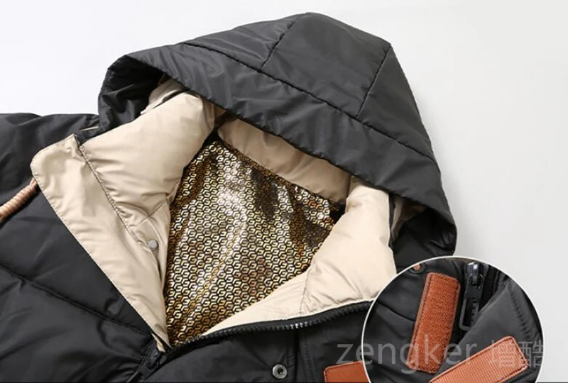 Big size men's Parkas clothing long loose casual trend man hooded plus size jacket winter jacket men 11XL 10XL coat men winter