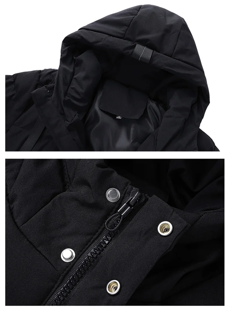 Big Size 7xl 6xl 5xl Parkas Men Thick Warm Coats Casual Warm Cotton Padded Thermal Jacket Mens Long Windbreaker Winter Outerwear