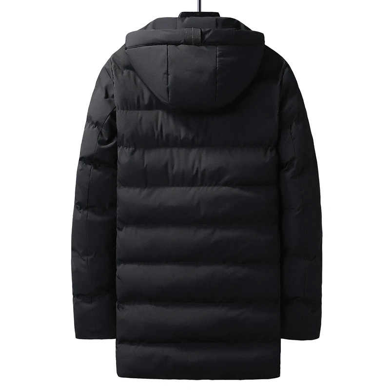 Big Size 7xl 6xl 5xl Parkas Men Thick Warm Coats Casual Warm Cotton Padded Thermal Jacket Mens Long Windbreaker Winter Outerwear