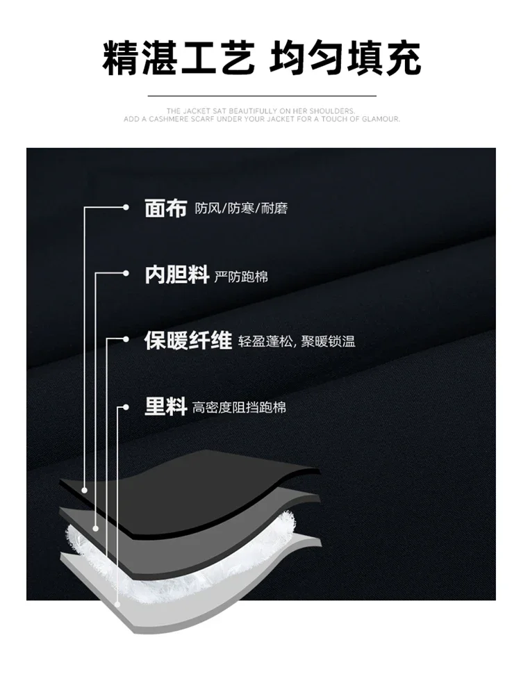 Men Thicken Fleece Zipper Men Warm Winter Coat Mens Jackets Plus Size New Waterproof Winter Jacket Men Hoodied Parka Clothes