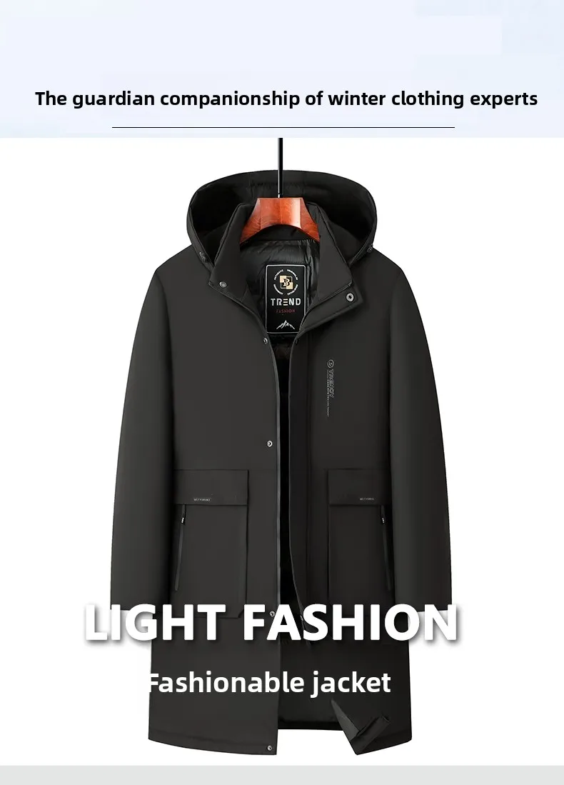 High End Traceless New Brand Business Casual Fashion Men Leather Jacket Faux PU Coats Autumn Winter Men Clothing 2026