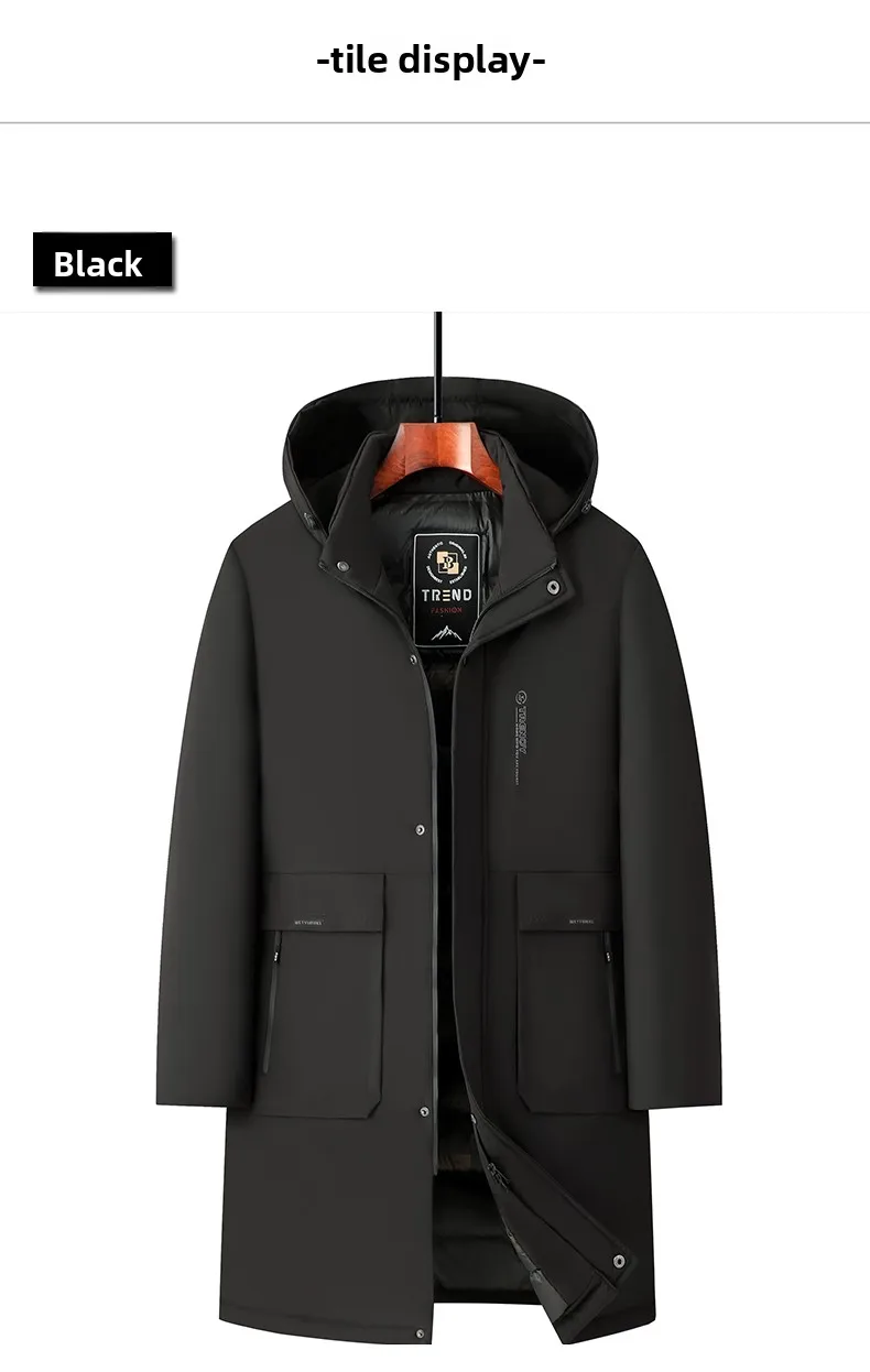 High End Traceless New Brand Business Casual Fashion Men Leather Jacket Faux PU Coats Autumn Winter Men Clothing 2026