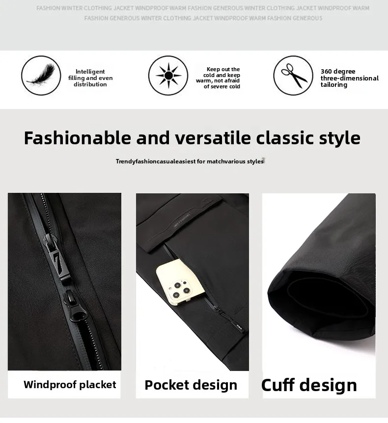 High End Traceless New Brand Business Casual Fashion Men Leather Jacket Faux PU Coats Autumn Winter Men Clothing 2026