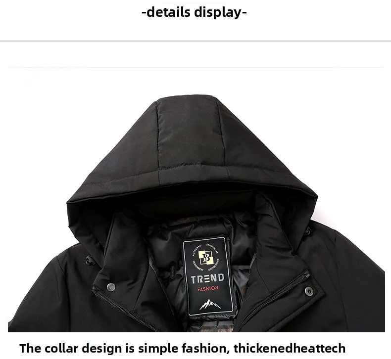 High End Traceless New Brand Business Casual Fashion Men Leather Jacket Faux PU Coats Autumn Winter Men Clothing 2026