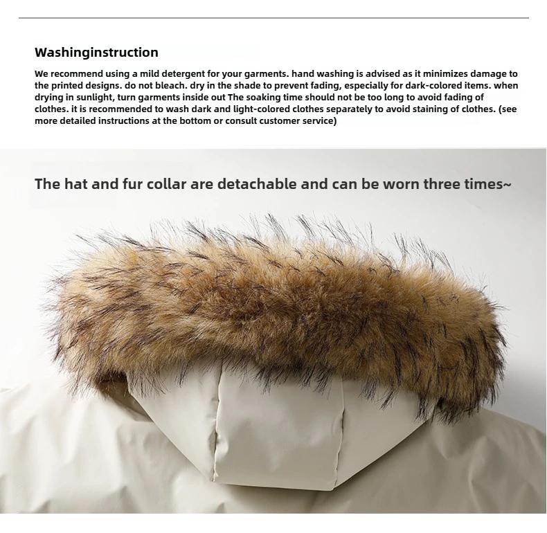 Man Parka Jacket Winter Fashion Fur Collar Warm Jacket Women Solid Color Casual Hooded Parka Coats Outwear American Couple 2025