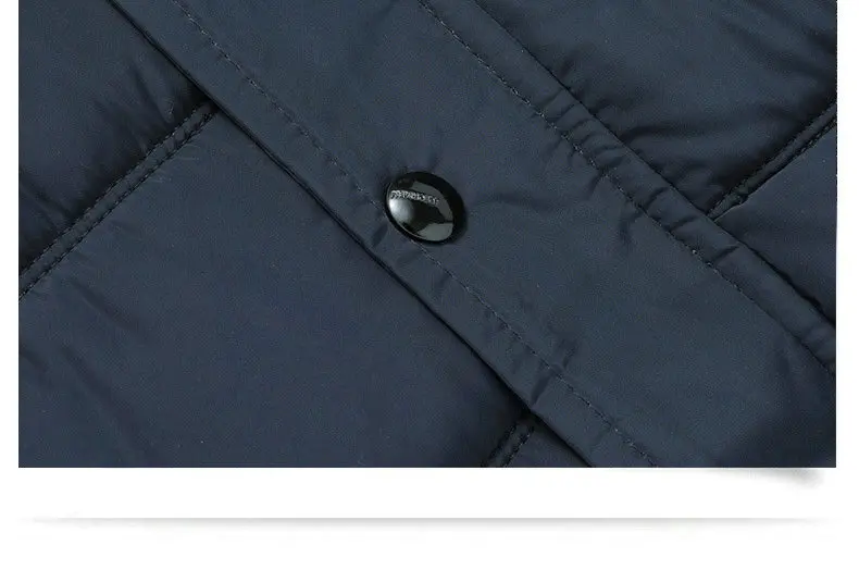 2026 New Fashion Fleece Hooded Winter Coat Men Thick Warm Mens Winter Jacket Windproof Gift For Father Husband Parka