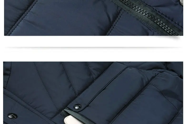 2026 New Fashion Fleece Hooded Winter Coat Men Thick Warm Mens Winter Jacket Windproof Gift For Father Husband Parka