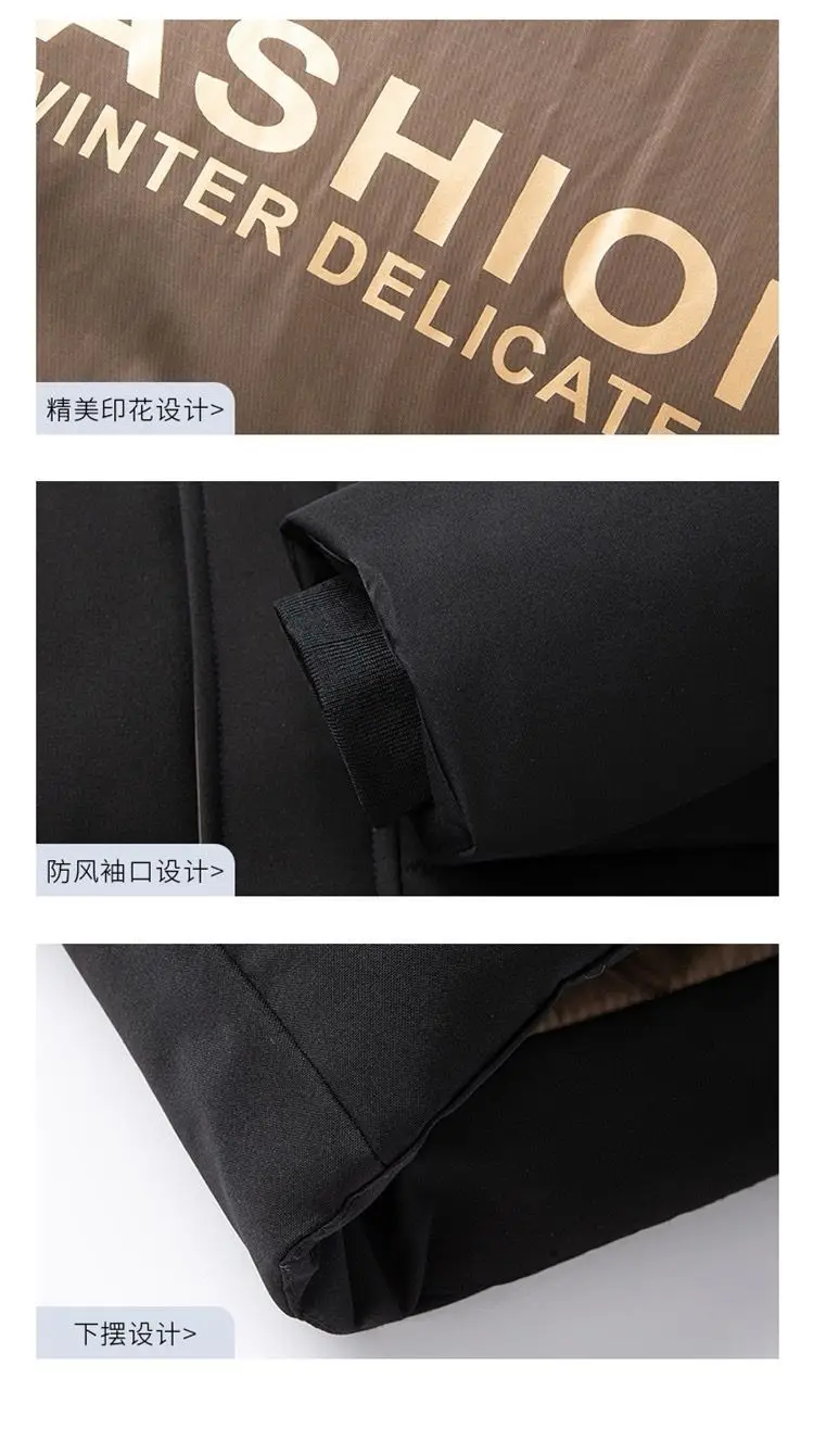 Men's Fashion Windbreaker Parka Male Jacket Streetwear Autumn Winter Coat Overcoat Windproof Casual Warm Hombre New Outdoors