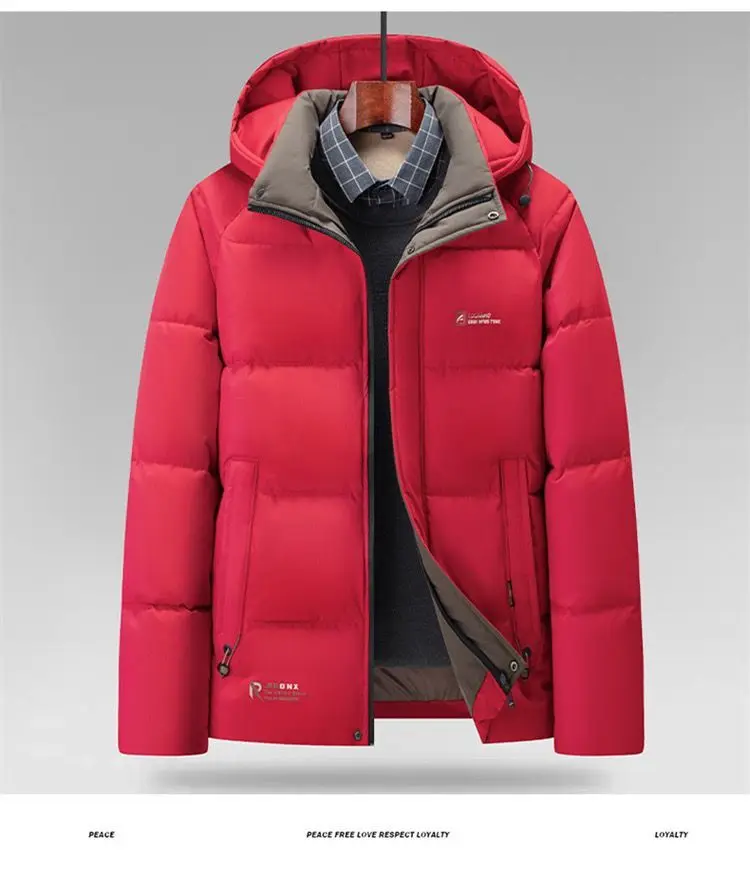 Men's Fashion Windbreaker Parka Male Jacket Streetwear Autumn Winter Coat Overcoat Windproof Casual Warm Hombre New Outdoors