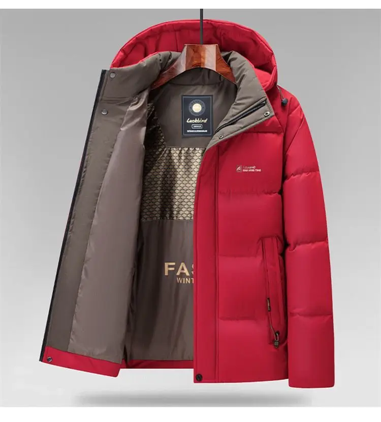 Men's Fashion Windbreaker Parka Male Jacket Streetwear Autumn Winter Coat Overcoat Windproof Casual Warm Hombre New Outdoors
