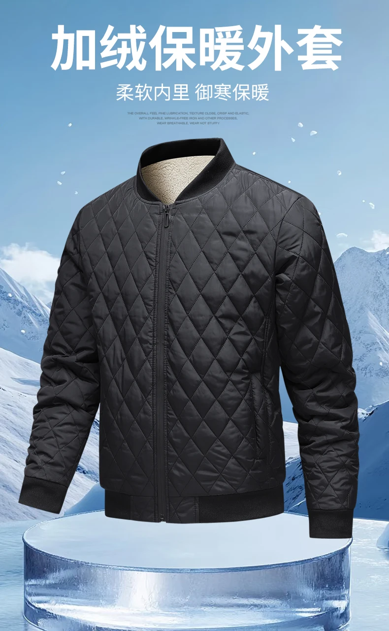 New style cotton coat for men trendy cotton jacket for autumn and winter, men's fashionable winter coat European size