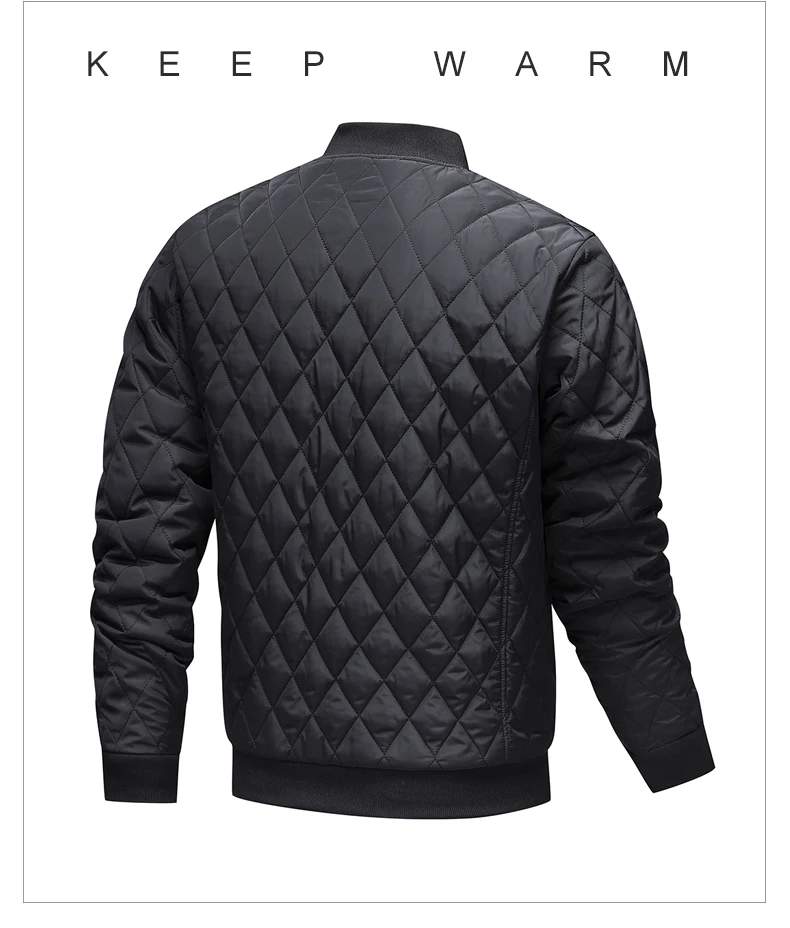 New style cotton coat for men trendy cotton jacket for autumn and winter, men's fashionable winter coat European size