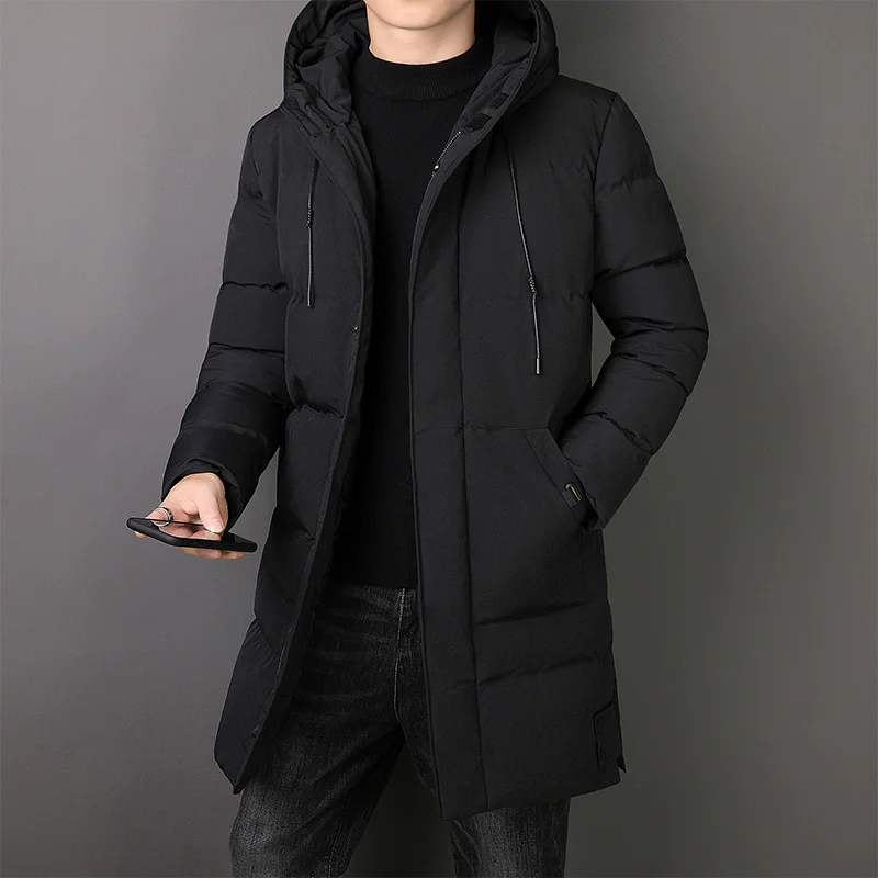 High Quality Winter Parka Men Fashion Long Warm Windbreaker Hooded Casual Thick Warm Men Parka Jacket Windbreaker Coat Men 5XL