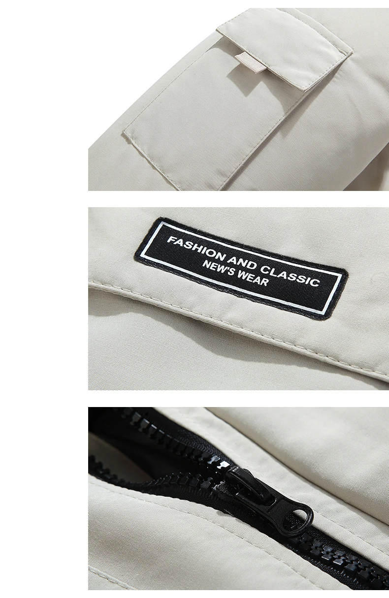 New Thickening Keep Warm Men Coat Winter Fashion Casual Removable Hat Jacket Outdoors Loose Comfort Windproof Solid Parka Men