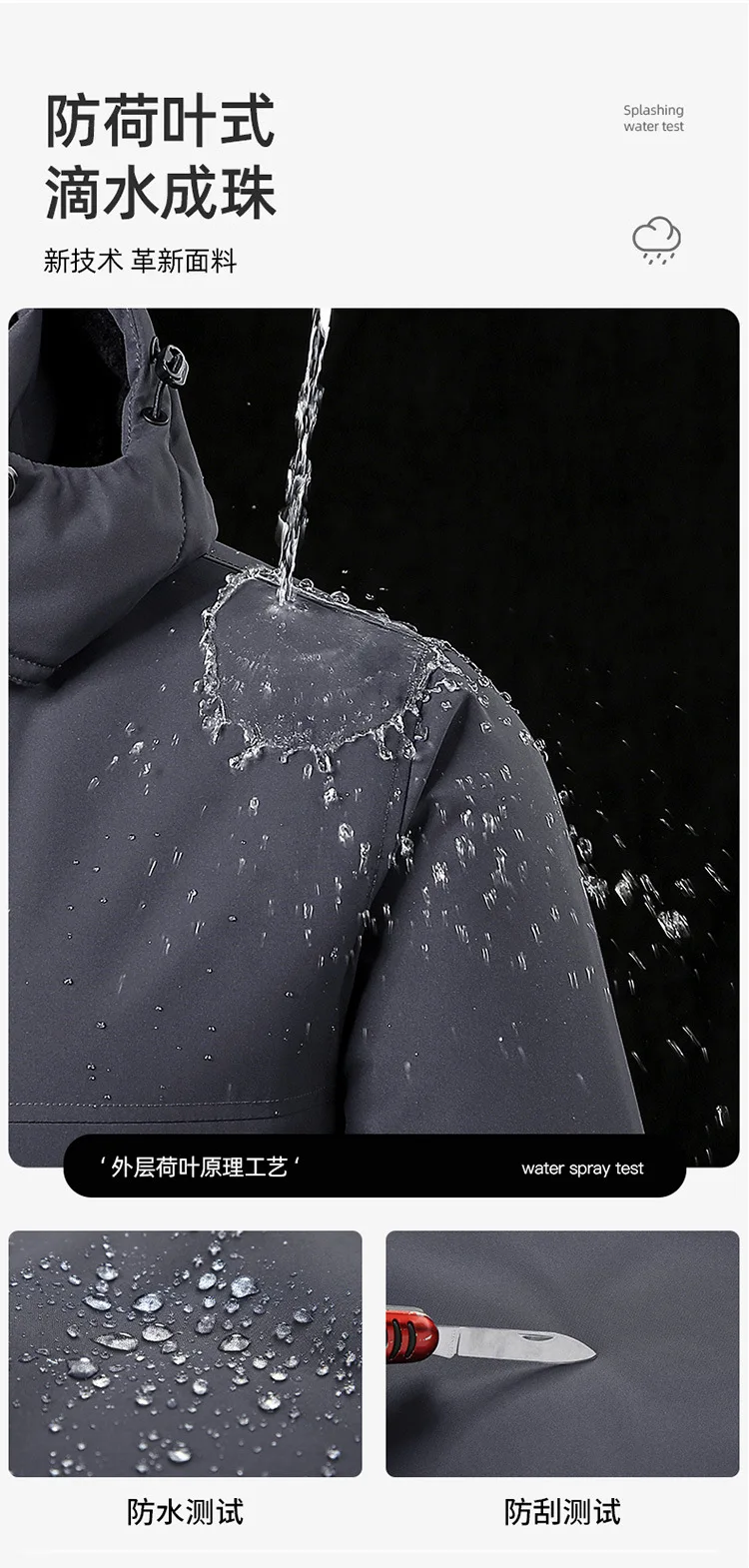 Loose Fit Plus Size Mens New Winter Cotton Coat Fashion Thick Warm Padded Jacket Male Outerwear For Outdoor Cold Season Daily