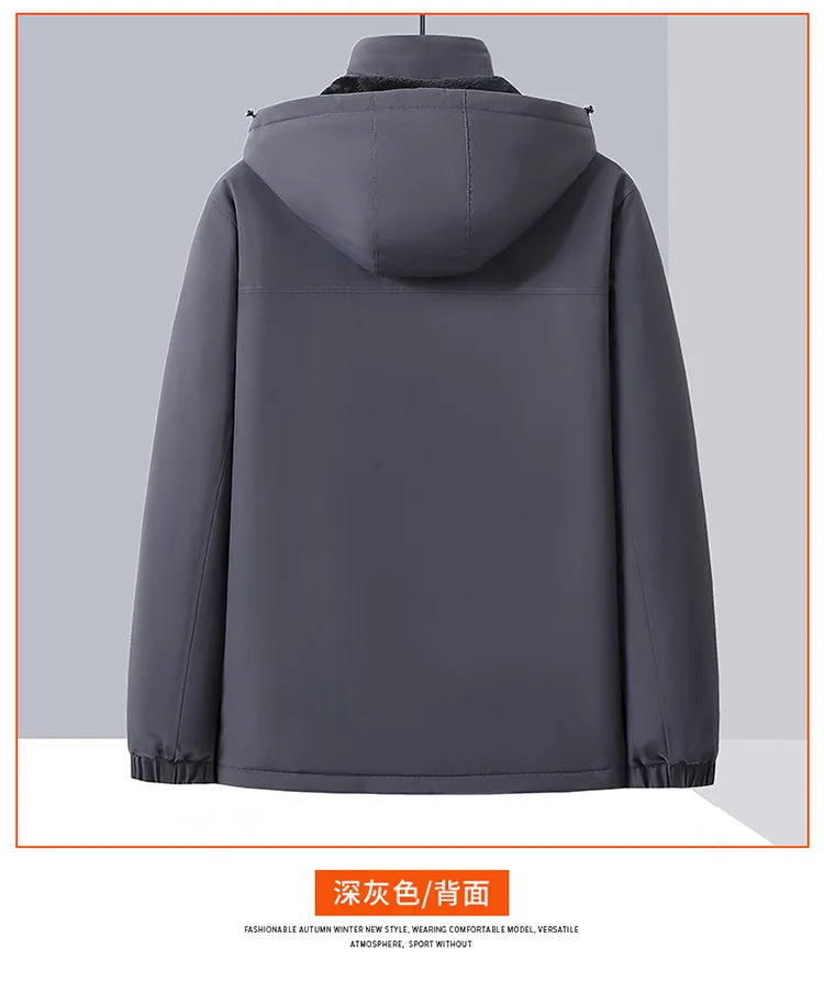 Loose Fit Plus Size Mens New Winter Cotton Coat Fashion Thick Warm Padded Jacket Male Outerwear For Outdoor Cold Season Daily