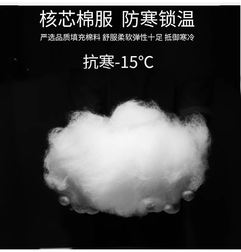 Fashion Trend Hooded Men Parkas Coats Casual Thicken Warm Cotton Jackets Solid Color Comfortable Male Outerwear Winter New Style